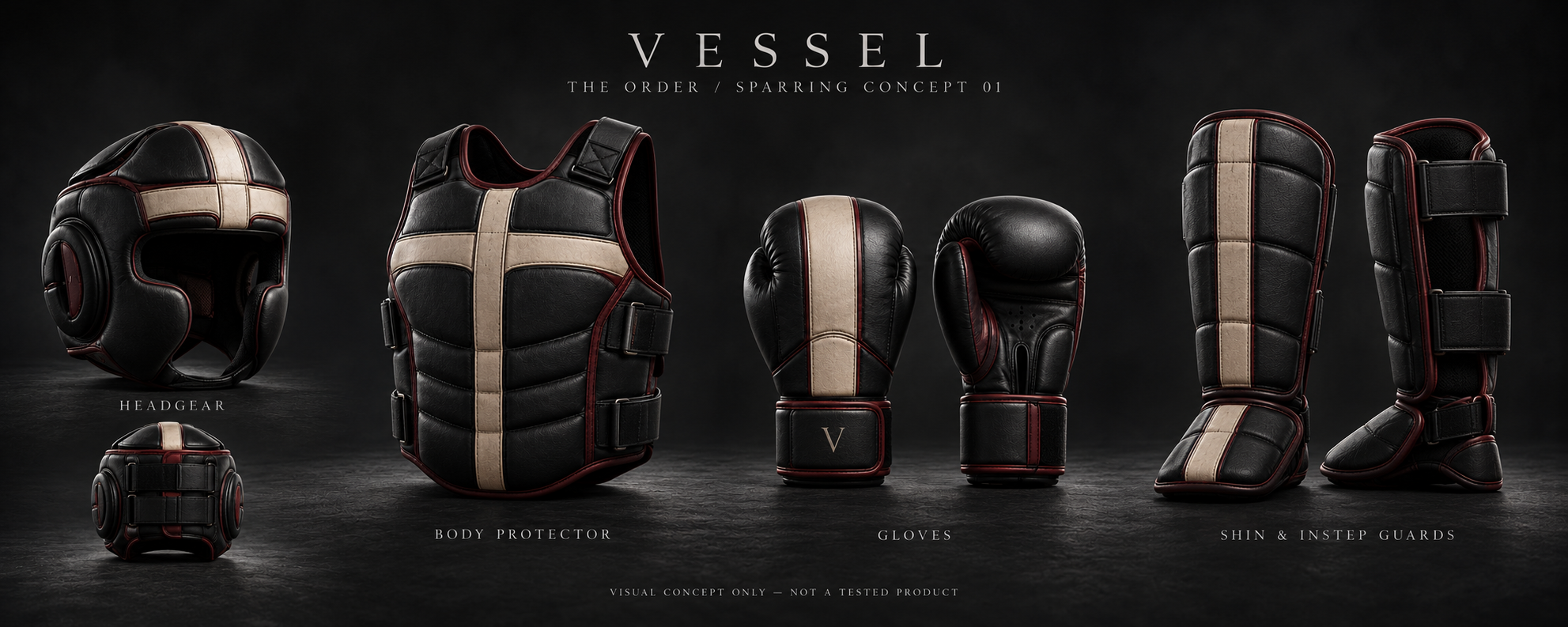 The Order Sparring collection visual concept